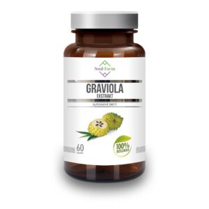 GRAVIOLA EKSTRAKT (550 mg) 60 KAPSUŁEK – SOUL FARM