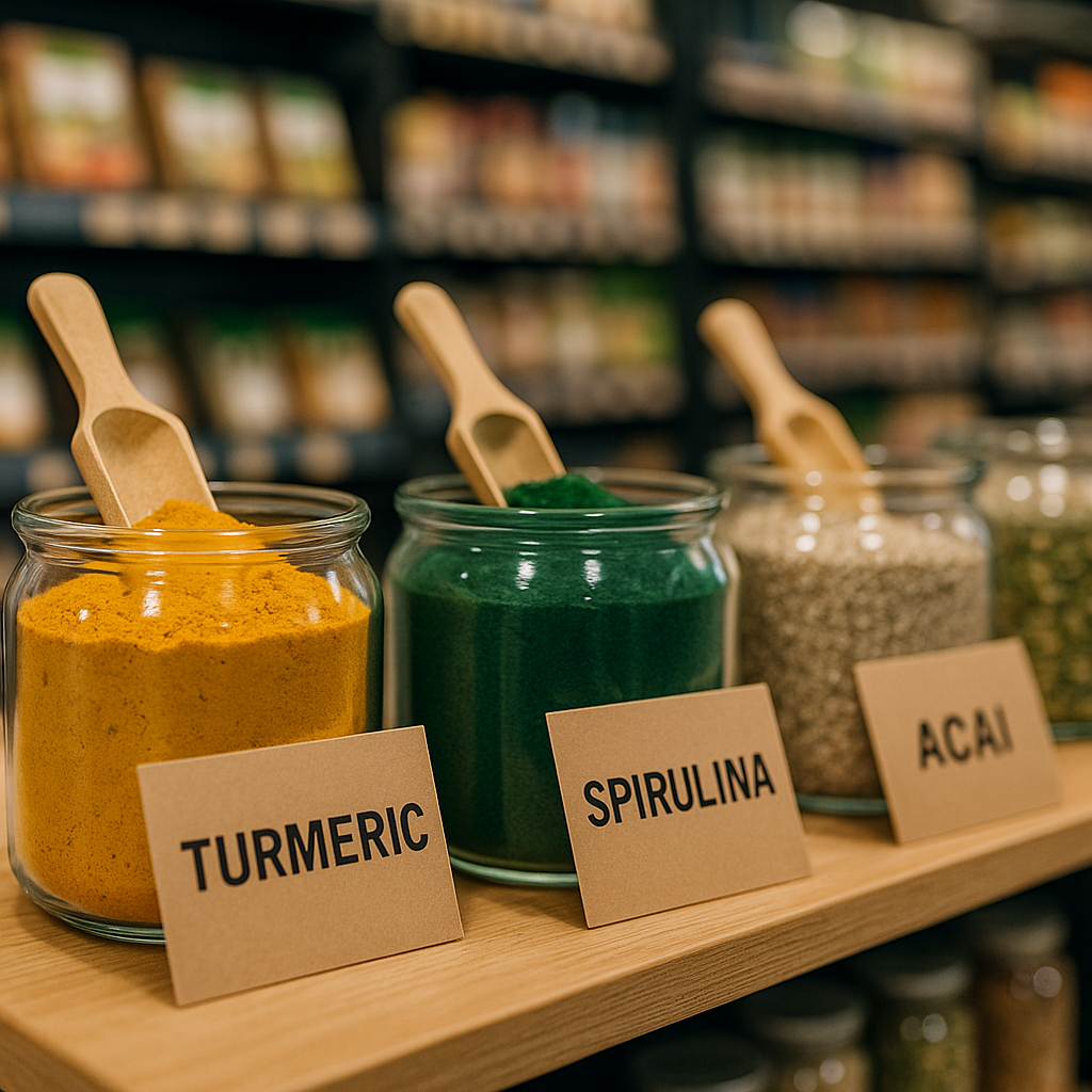 Superfoods w sklepie Jak wybrać i stosować je codziennie