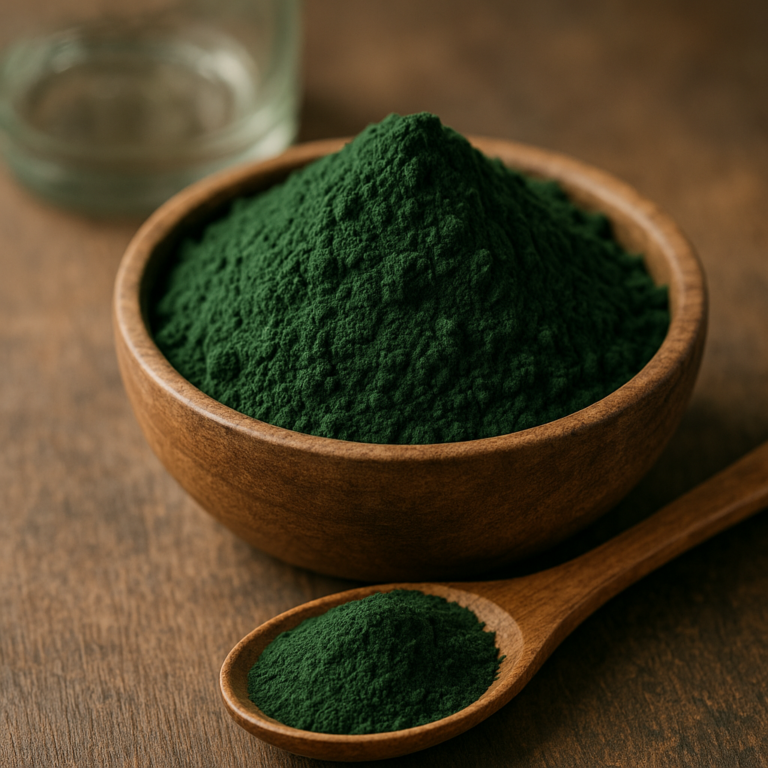 Spirulina w proszku korzyści właściwości i zastosowanie