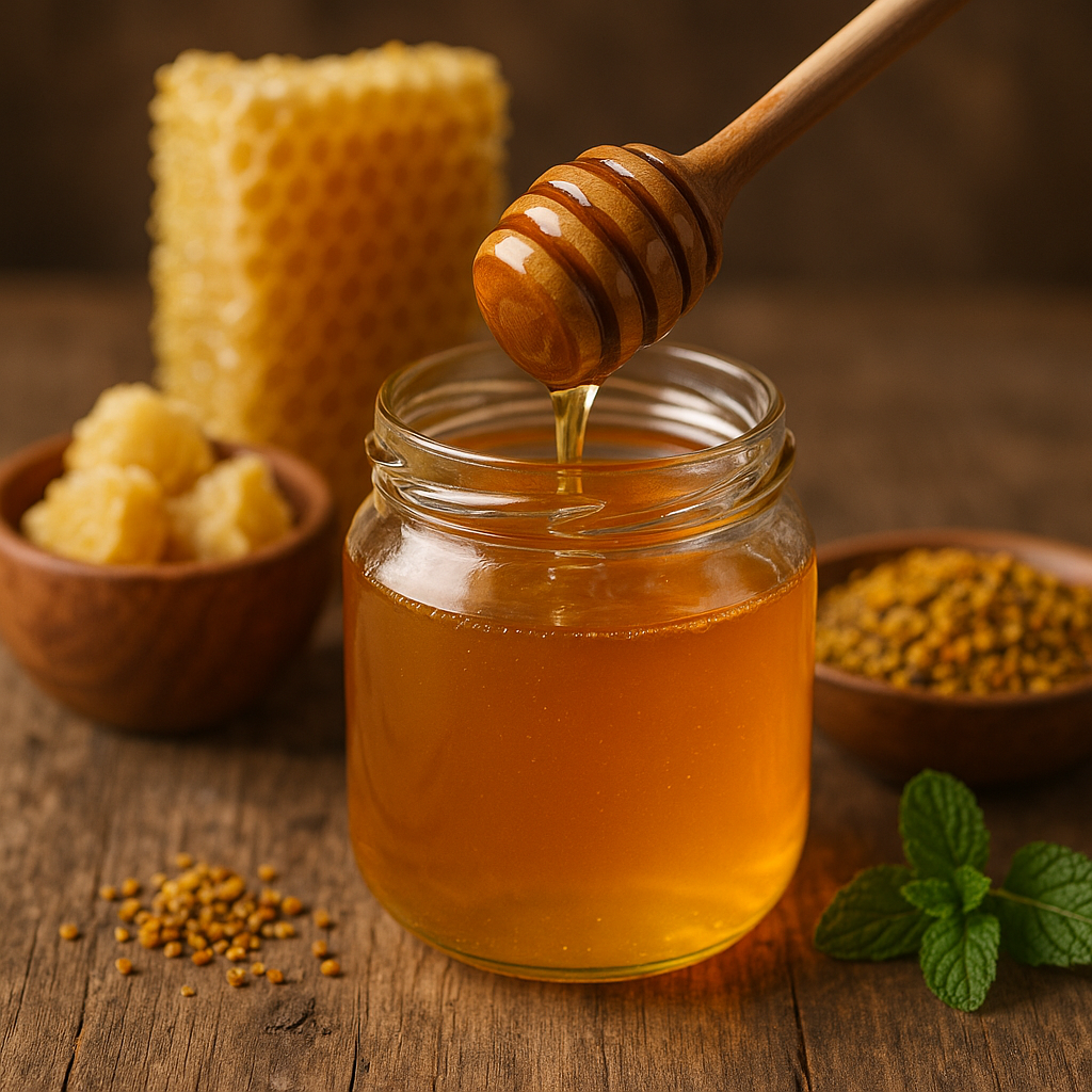 Miód naturalny właściwości rodzaje i zastosowanie
