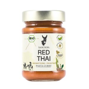 PASTA CURRY RED THAI BEZGLUTENOWA BIO 190 g -  SANCHON