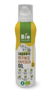 OLEJ RZEPAKOWY (SPRAY) TŁOCZONY NA ZIMNO OMEGA-3 BIO 200 ml - EKKO (BIONATURALIS)