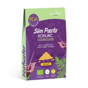 MAKARON (KONJAC) W KSZTAŁCIE KUSKUSU BEZGLUTENOWY BIO 270 g (200 g) - SLIM (EAT WATER)