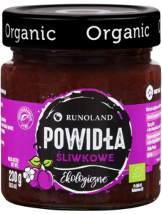 POWIDŁA ŚLIWKOWE BIO 230 g - RUNOLAND