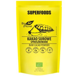 KAKAO SUROWE SPROSZKOWANE BIO 150 g - BIO PLANET SUPERFOODS