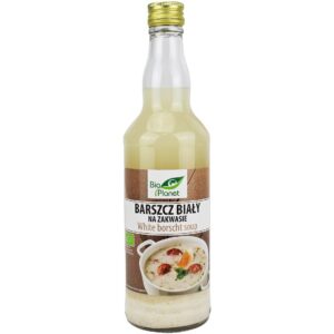 BARSZCZ BIAŁY NA ZAKWASIE NIEPASTERYZOWANY BIO 500 ml - BIO PLANET