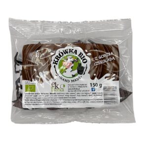 KRÓWKI Z CZEKOLADĄ GORZKĄ BEZGLUTENOWE BIO 150 g - EKOFLORKA