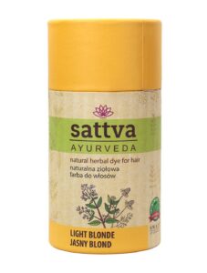 HENNA JASNY BLOND ECO 150 g - SATTVA (AYURVEDA)