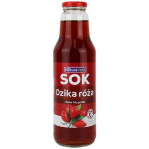 SOK Z DZIKIEJ RÓŻY 750 ml - NATURAVENA