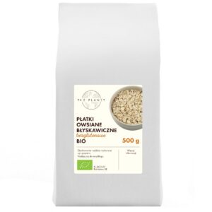 PŁATKI OWSIANE BŁYSKAWICZNE BEZGLUTENOWE BIO 500 g - THE PLANET