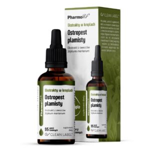 EKSTRAKTY W KROPLACH OSTROPEST PLAMISTY BEZGLUTENOWE 30 ml - PHARMOVIT (CLEAN LABEL)