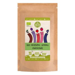 RÓŻDŻKI SMAKU OWOCOWE (LIOFILIZOWANE OWOCE) BIO (10 x 2 g) 20 g - HELPA
