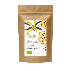 CUKIER WANILIOWY BIO 100 g - BATOM