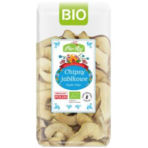 CHIPSY JABŁKOWE BEZGLUTENOWE BIO (POLSKA) 50 g - BIO RAJ