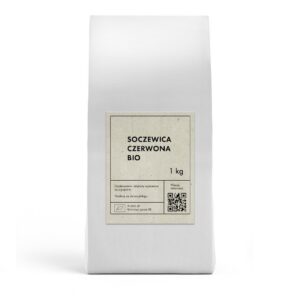 SOCZEWICA CZERWONA BIO 1 kg - THE PLANET