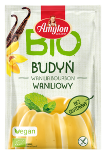 BUDYŃ WANILIOWY BEZGLUTENOWY BIO 40 g - AMYLON