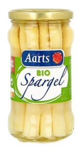 SZPARAGI BIAŁE W ZALEWIE BIO 280 g (160 g) (SŁOIK) - AARTS