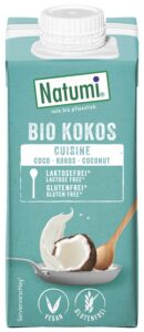 KREM KOKOSOWY DO GOTOWANIA I PIECZENIA BEZGLUTENOWY BIO 200 ml - NATUMI