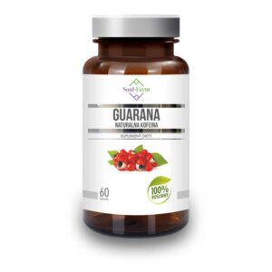 GUARANA EKSTRAKT (440 mg) 60 KAPSUŁEK - SOUL FARM