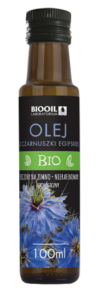 OLEJ Z CZARNUSZKI FILTROWANY TŁOCZONY NA ZIMNO BIO 100 ml - BIOOIL
