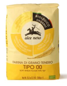 MĄKA PSZENNA TYP 00  DO SŁODKICH WYPIEKÓW BIO 1 kg - ALCE NERO