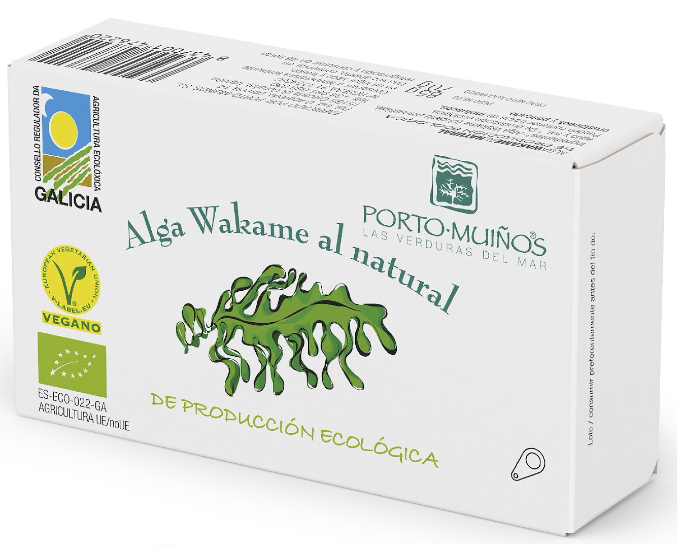 ALGI WAKAME W ZALEWIE BIO 80 g (70 g) - PORTO MUINOS