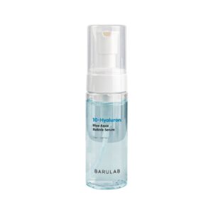 SERUM KOREAŃSKIE DO TWARZY BĄBELKOWE Z 10 RODZAJAMI KWASU HIALURONOWEGO 150 ml - BARULAB