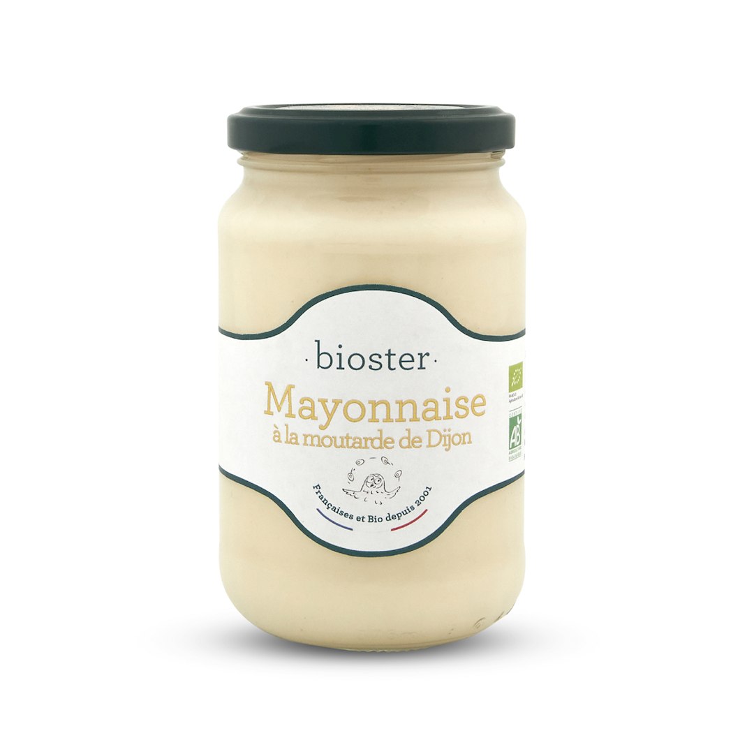 MAJONEZ JAJECZNY Z MUSZTARDĄ DIJON BIO 470 g - BIOSTER