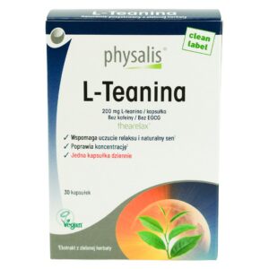 L-TEANINA 30 KAPSUŁEK - PHYSALIS