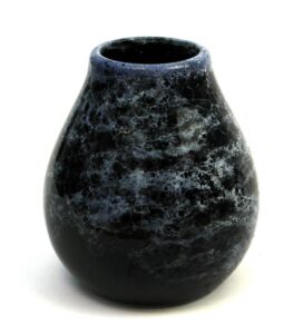 MATERO CERAMICZNE MARMOL BLUE 350 ml - YERBA MATE GREEN