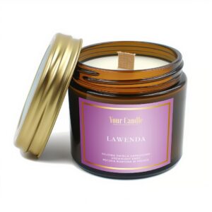 ŚWIECA SOJOWA ZAPACHOWA LAWENDA 120 ml - YOUR CANDLE